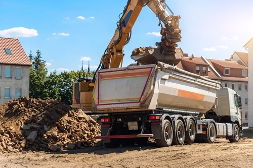 Preparation and Transportation of Gravel for Disposal