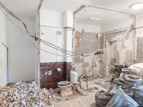 Walls and Ceiling Demolition