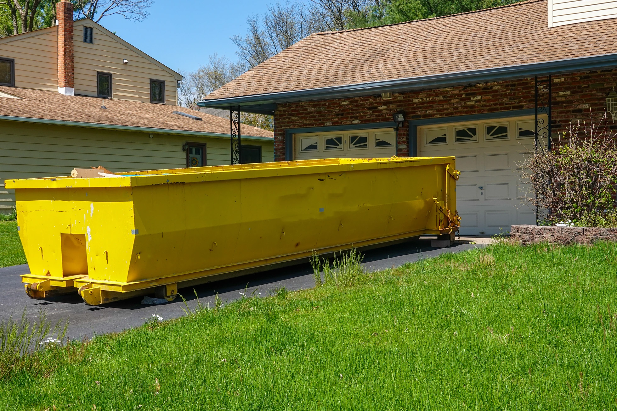 dumpster for home remodeling